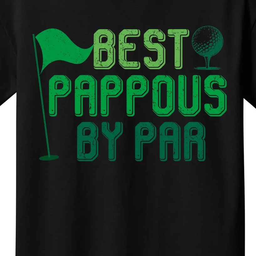 Best Pappous By Par Gifts For FatherS Day Kids T-Shirt