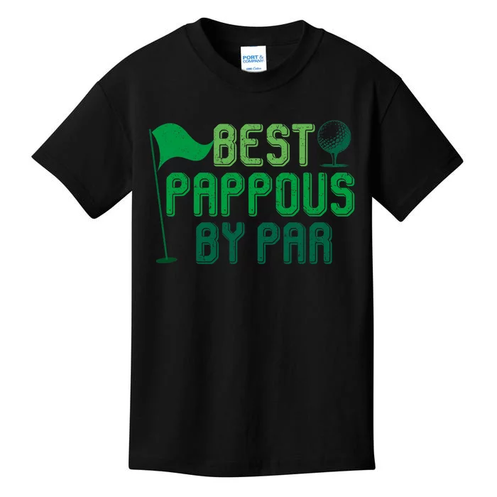 Best Pappous By Par Gifts For FatherS Day Kids T-Shirt