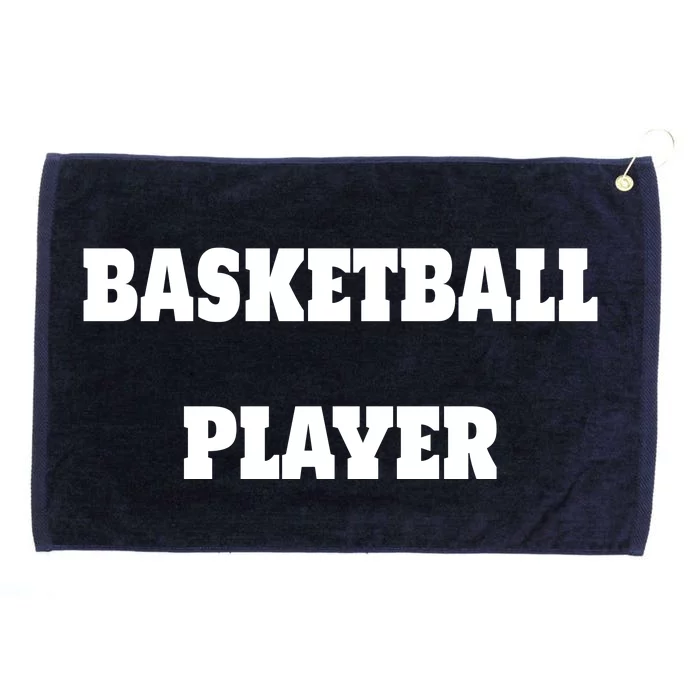 Basketball Player Grommeted Golf Towel