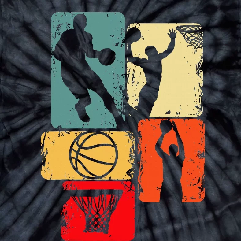 Basketball Player Tie-Dye T-Shirt