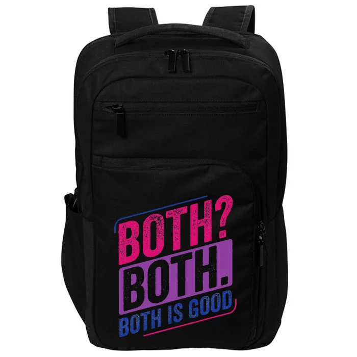 Bi Pride Bisexual Bisexuality Bi Flag Impact Tech Backpack