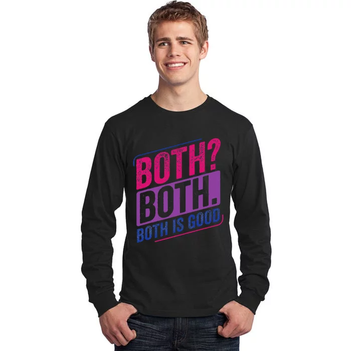 Bi Pride Bisexual Bisexuality Bi Flag Tall Long Sleeve T-Shirt