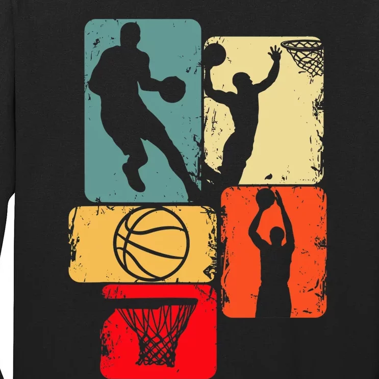 Basketball Player Boys Tall Long Sleeve T-Shirt