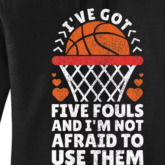 Basketball Player Boy Girl Basketball Lover Funny Basketball Women's Pullover Hoodie