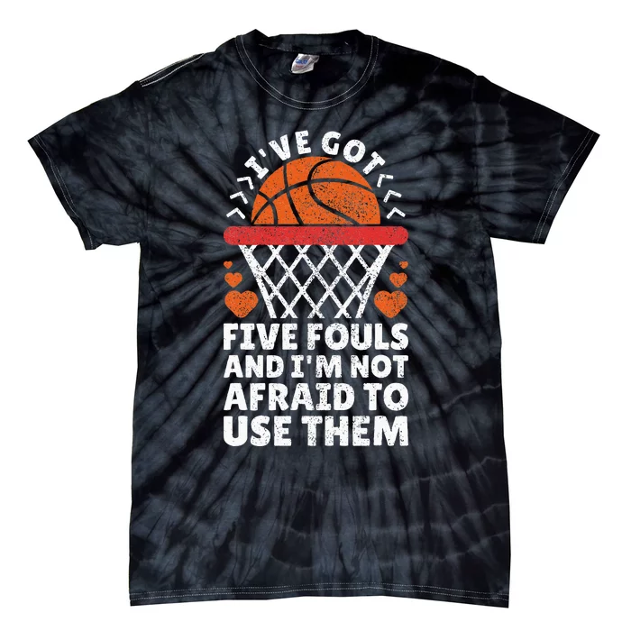 Basketball Player Boy Girl Basketball Lover Funny Basketball Tie-Dye T-Shirt