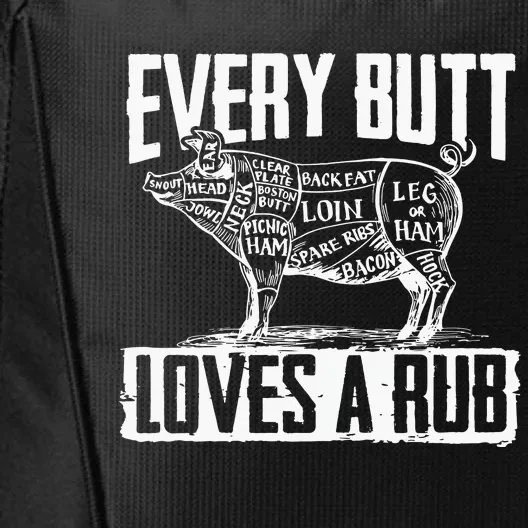 Bbq Pork Butt Rub Summer Barbeque Partying Cook Fathers Day City Backpack