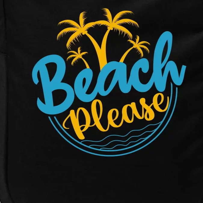 Beach Please Impact Tech Backpack