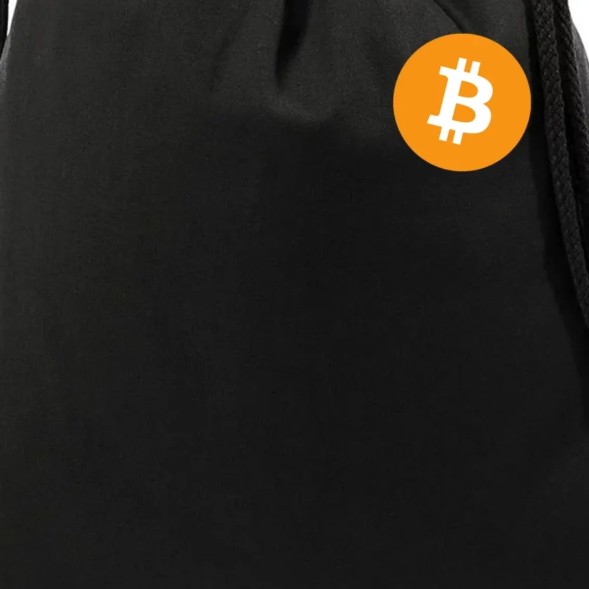 Bitcoin Pocket Drawstring Bag