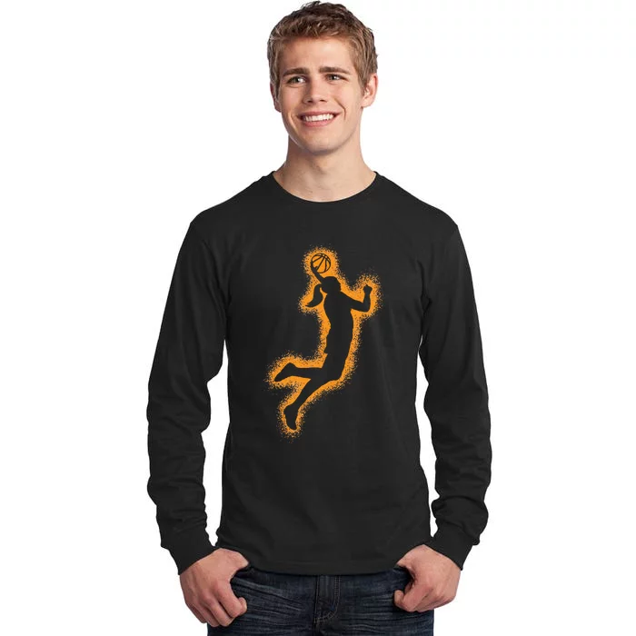 Basketball Player Tall Long Sleeve T-Shirt