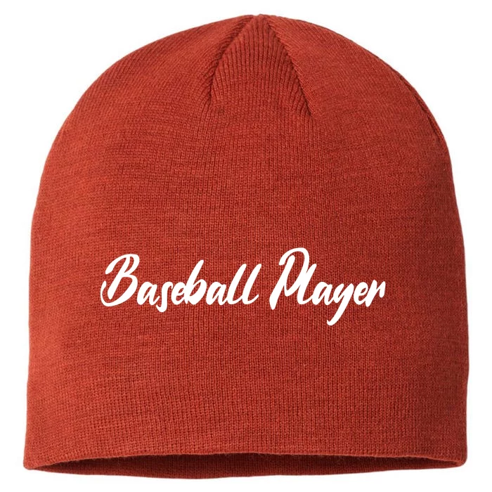 Baseball Player 8 1/2in Sustainable Knit Beanie