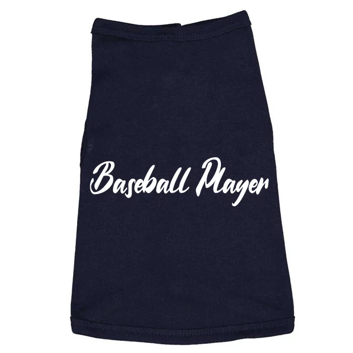 Baseball Player Doggie Tank