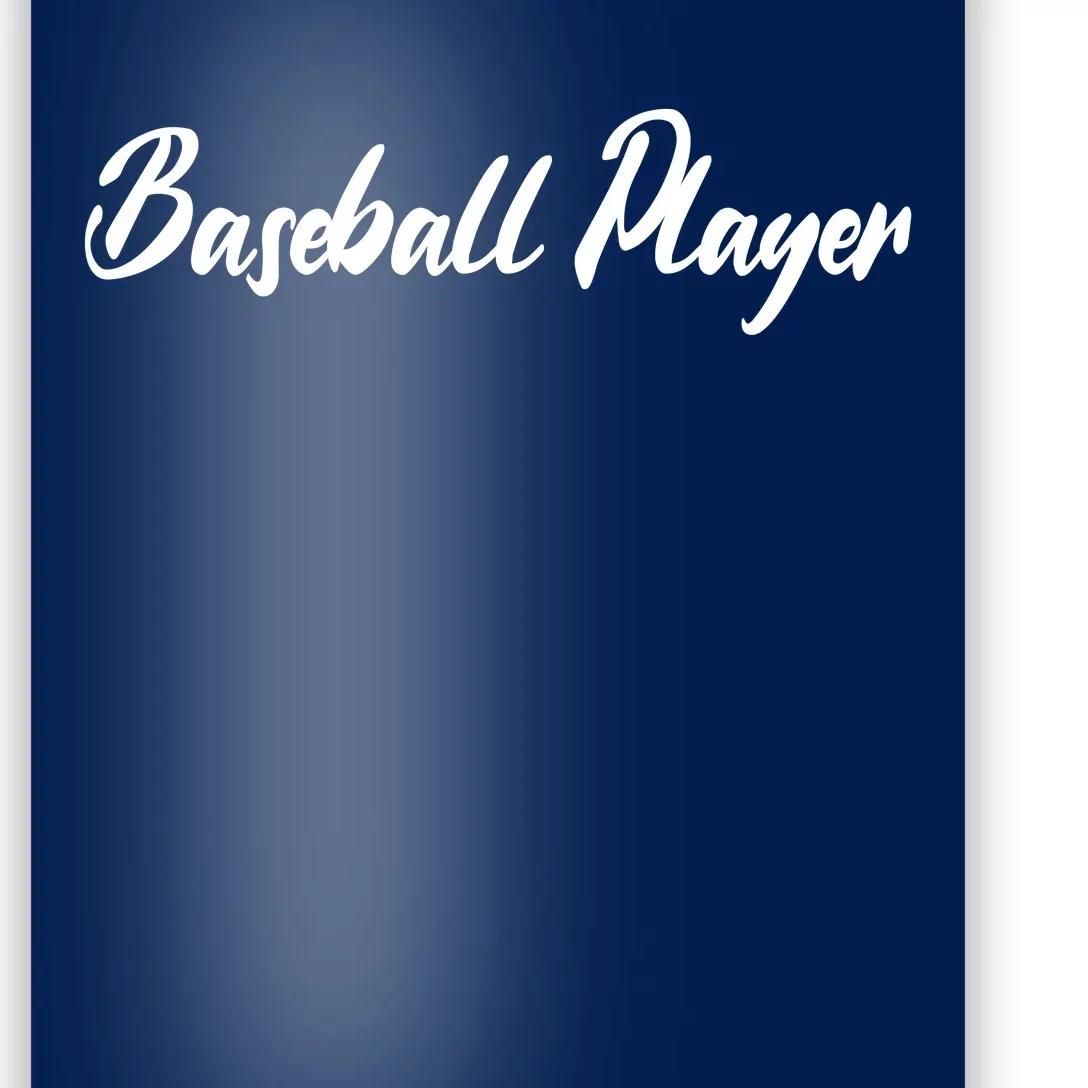 Baseball Player Poster