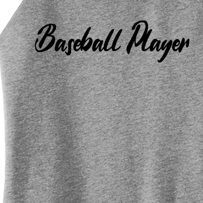 Baseball Player Women’s Perfect Tri Rocker Tank