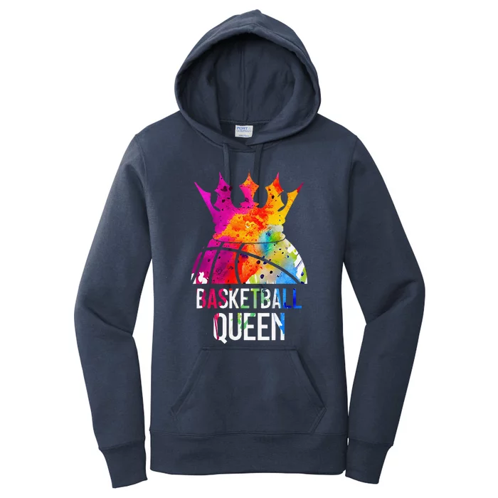 Basketball Player Basketball Queen Women's Pullover Hoodie