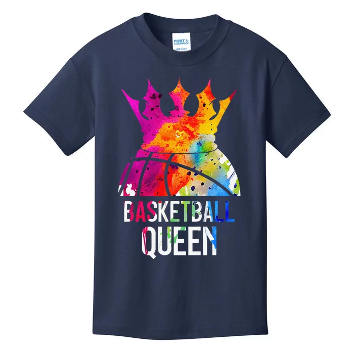 Basketball Player Basketball Queen Kids T-Shirt