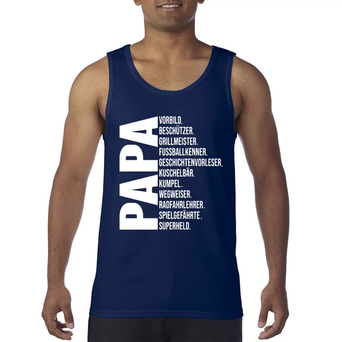 Best Papa Tank Top