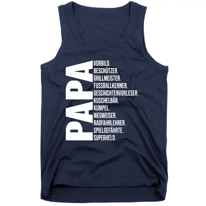 Best Papa Tank Top