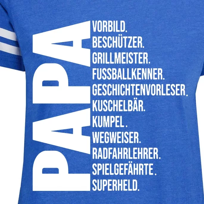 Best Papa Enza Ladies Jersey Football T-Shirt