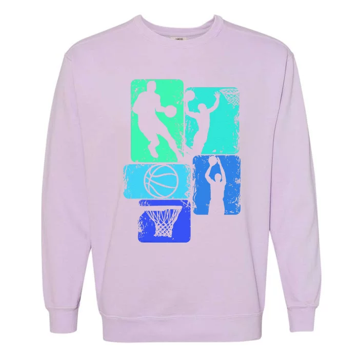 Basketball Player Garment-Dyed Sweatshirt