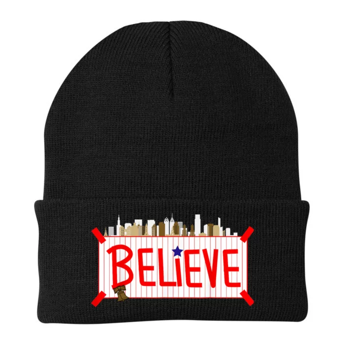 Believe Philadelphia Baseball Players Knit Cap Winter Beanie