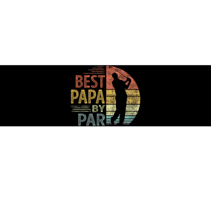 Best Papa By Par Fathers Day Golf Gift Grandpa Bumper Sticker