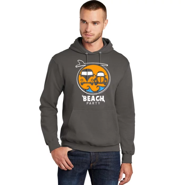 Beach Party Tall Hoodie