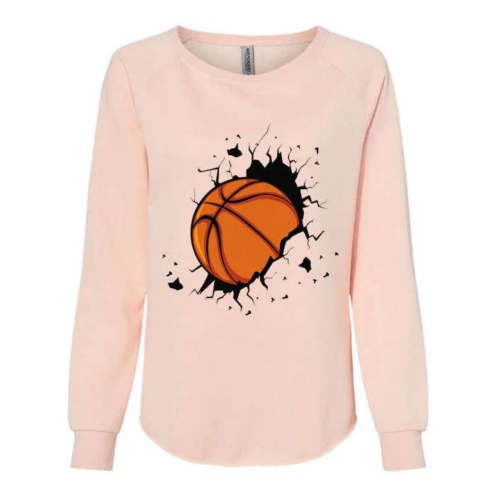 Basketball Players Basketball Team Graphic Sports Basketball Womens California Wash Sweatshirt