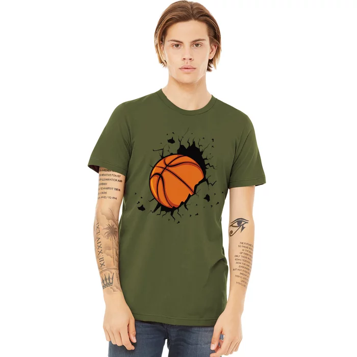 Basketball Players Basketball Team Graphic Sports Basketball Premium T-Shirt