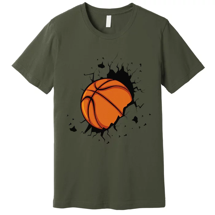 Basketball Players Basketball Team Graphic Sports Basketball Premium T-Shirt