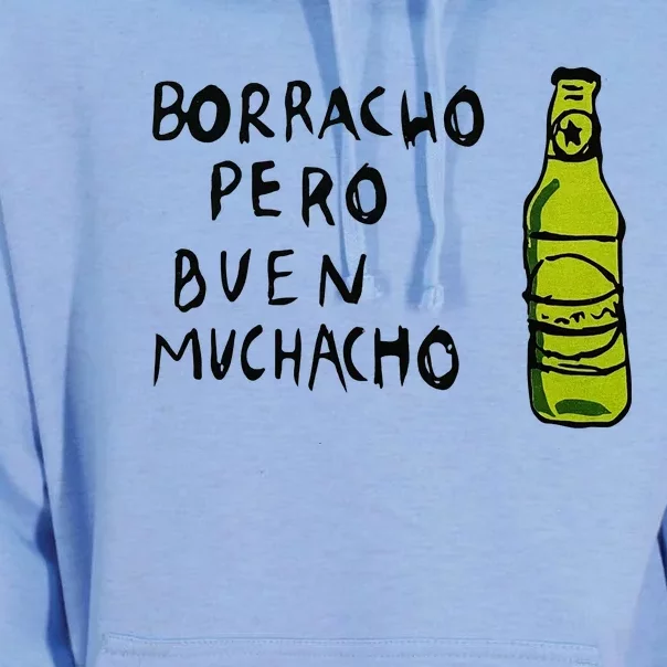 Borracho Pero Buen Muchacho Unisex Surf Hoodie