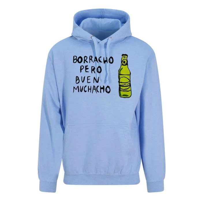 Borracho Pero Buen Muchacho Unisex Surf Hoodie