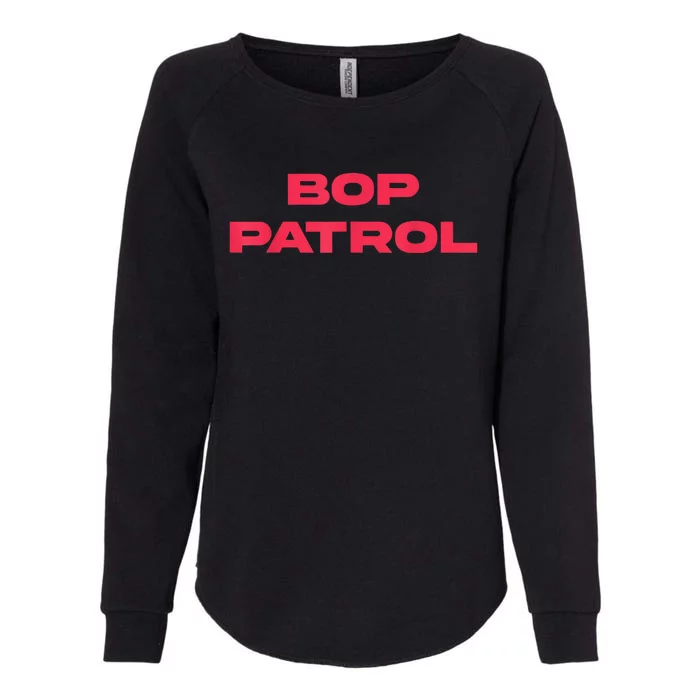 Bop Patrol Womens California Wash Sweatshirt