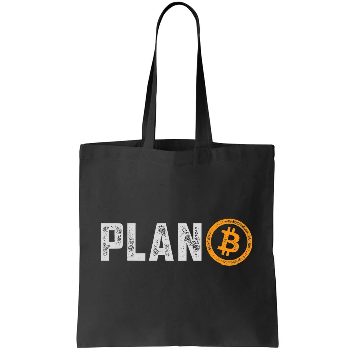 Bitcoin Plan B Hodl Btc Crypto Currency Traders Blockchain Tote Bag