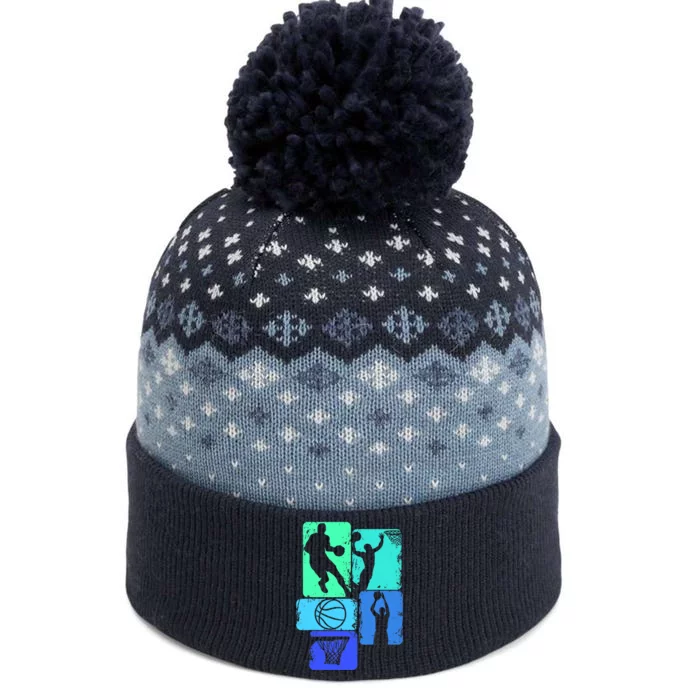 Basketball Player Boys The Baniff Cuffed Pom Beanie