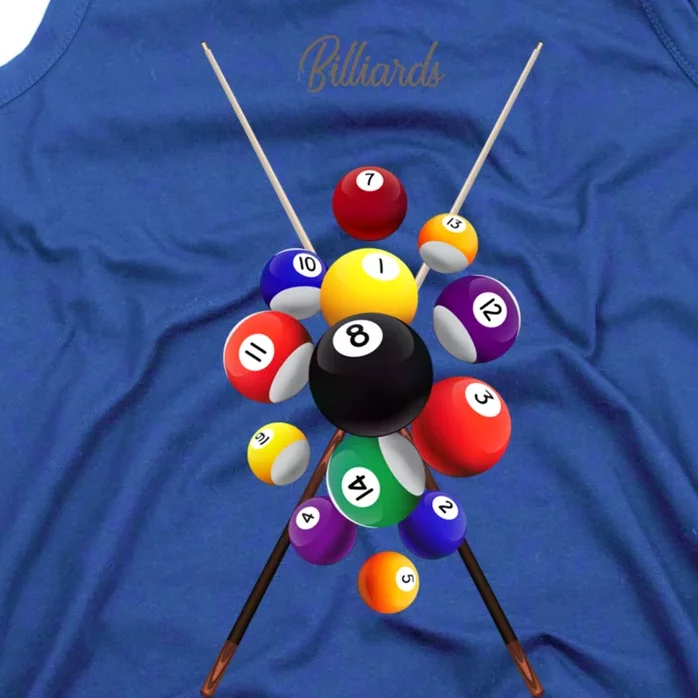 Billiard Pool Billiards Gift Tank Top