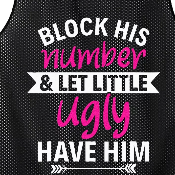 Breakup Party Block His Number And Let Lil Ugly Have Him Mesh Reversible Basketball Jersey Tank