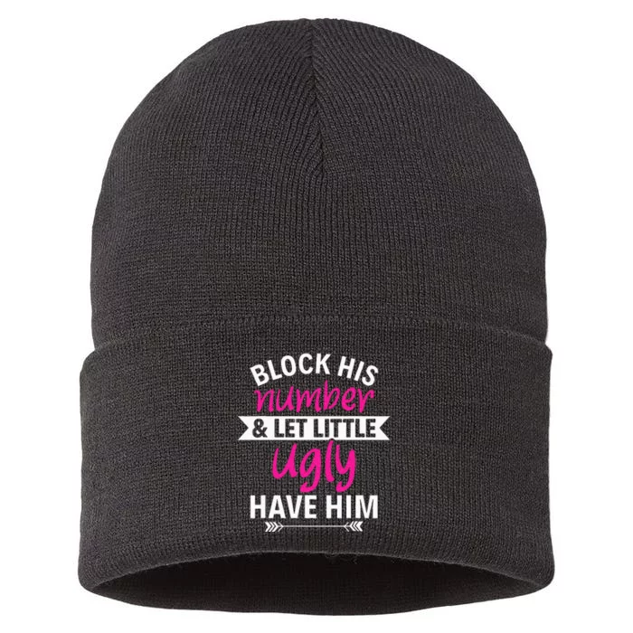 Breakup Party Block His Number And Let Lil Ugly Have Him Sustainable Knit Beanie