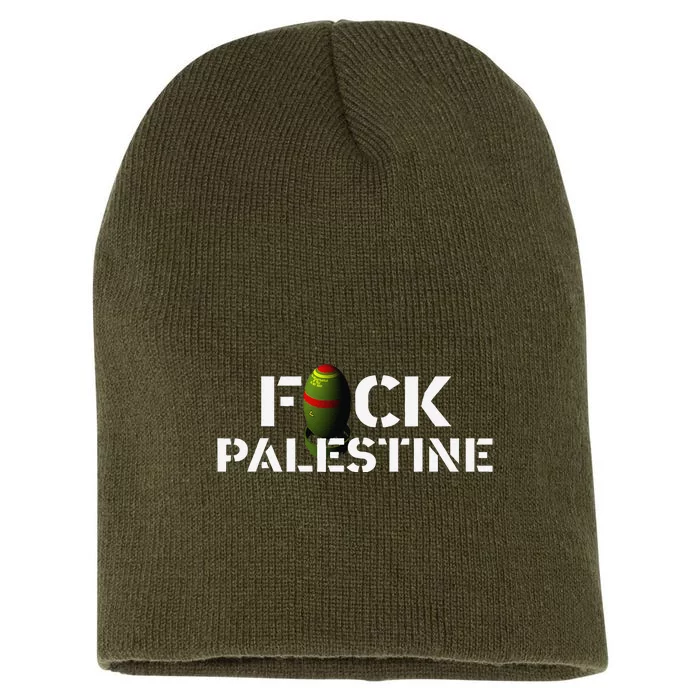 Bomb Palestine Short Acrylic Beanie