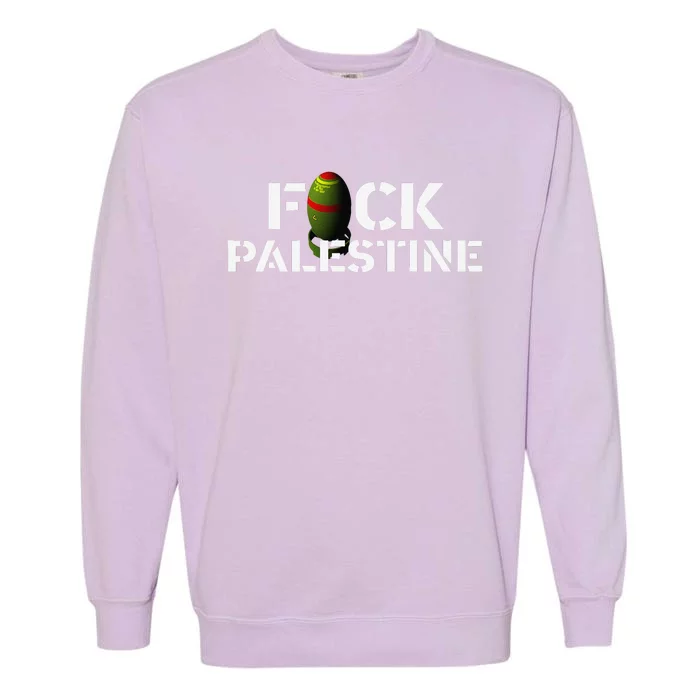 Bomb Palestine Garment-Dyed Sweatshirt