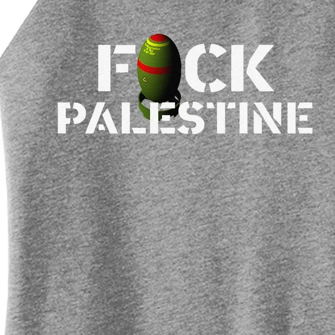 Bomb Palestine Women’s Perfect Tri Rocker Tank