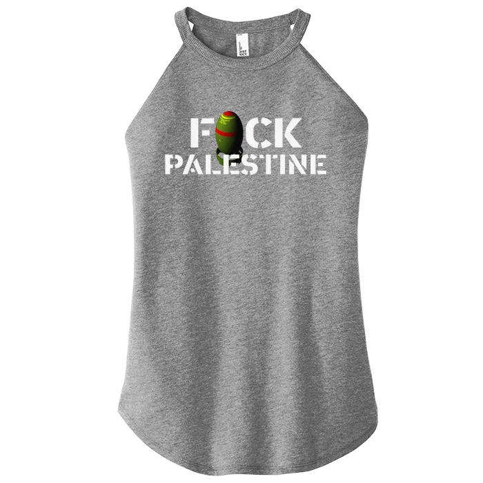 Bomb Palestine Women’s Perfect Tri Rocker Tank