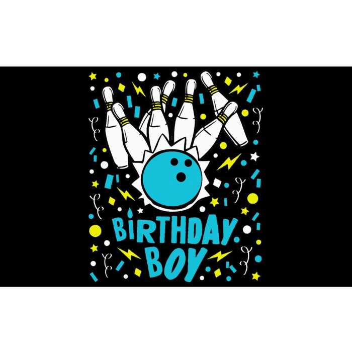 Bowling Party Birthday Pins Bowler Gift Bumper Sticker