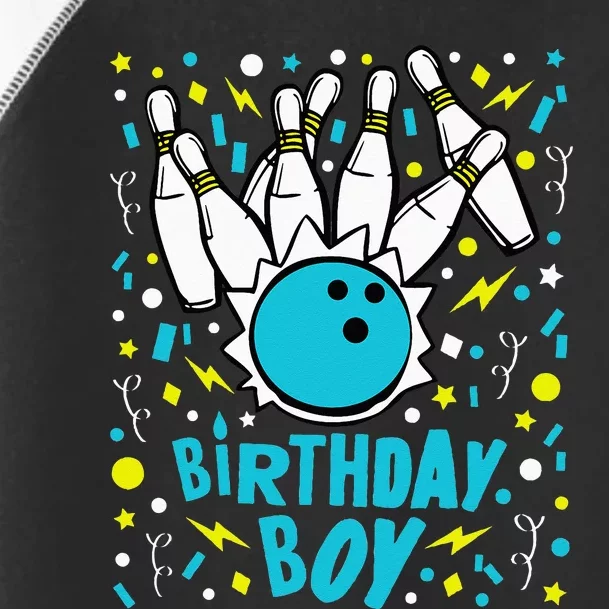 Bowling Party Birthday Pins Bowler Gift Toddler Fine Jersey T-Shirt