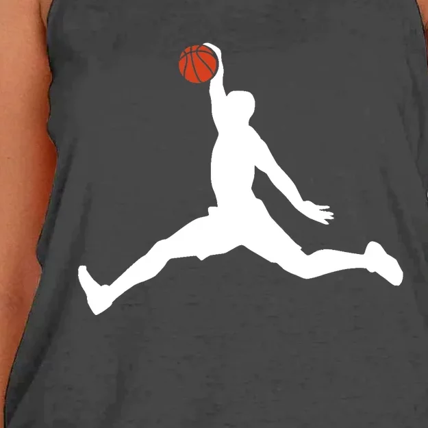 Basketball player Women's Knotted Racerback Tank