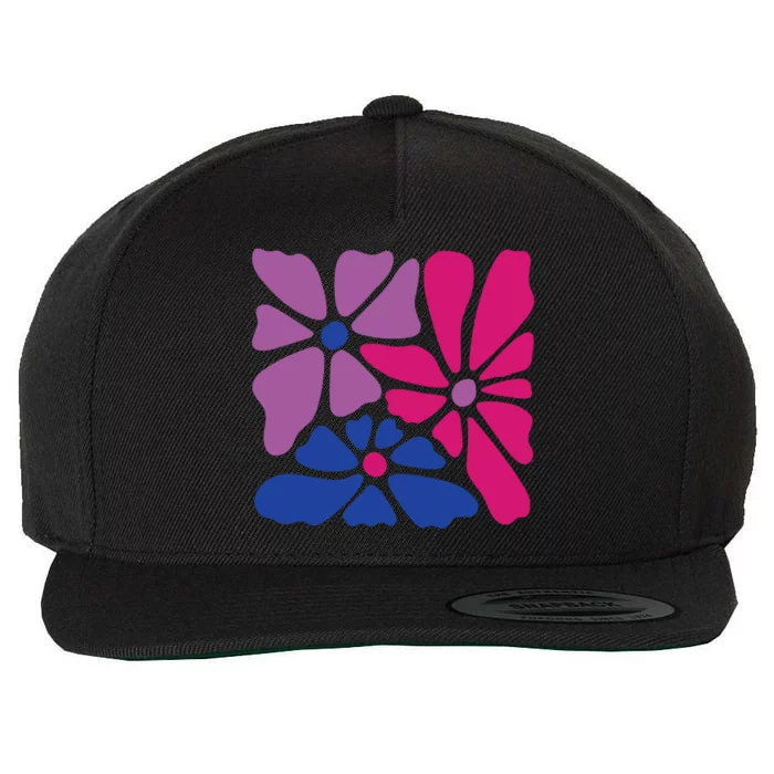 Bi Pride Bisexual Pride Wool Snapback Cap