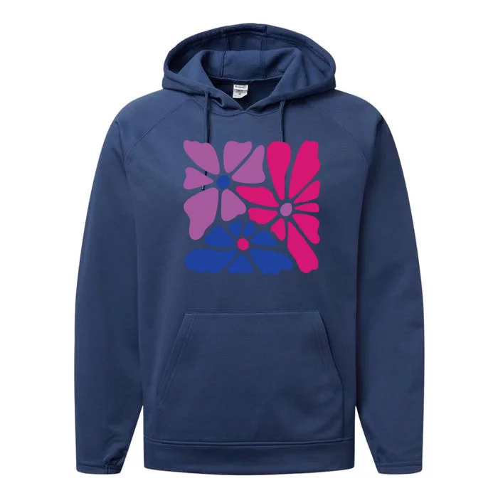 Bi Pride Bisexual Pride Performance Fleece Hoodie