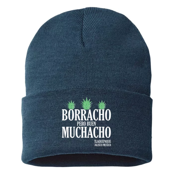 Borracho Pero Buen Muchacho Tlaquepaque Jalisco Mexico Sustainable Knit Beanie