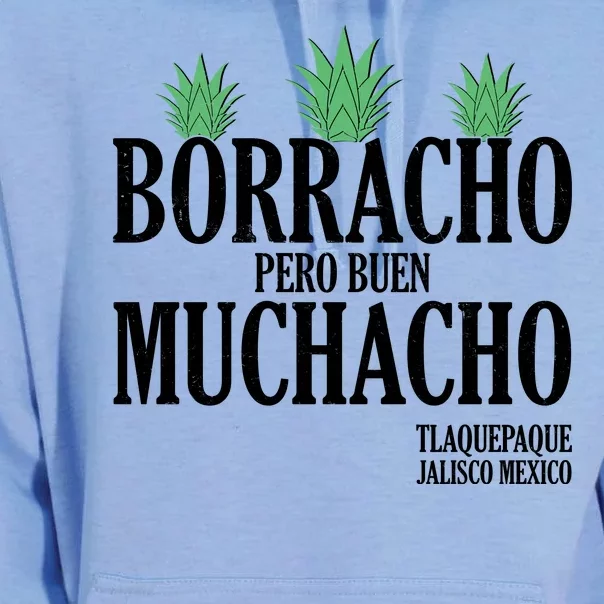 Borracho Pero Buen Muchacho Tlaquepaque Jalisco Mexico Unisex Surf Hoodie