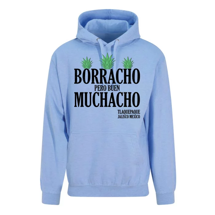 Borracho Pero Buen Muchacho Tlaquepaque Jalisco Mexico Unisex Surf Hoodie