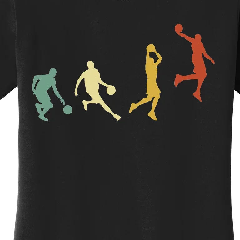 Basketball Player Basketballer Sports Evolution Women's T-Shirt